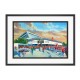Ashton Gate Stadium 'Going to the Match' Fine Art Print - Bristol City FC